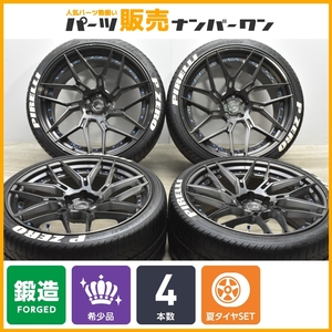 【R35 GT-Rサイズ】BCフォージド HCA217S 21in 10J +30 12J +19 ピレリ P ZERO 275/30R21 325/25R21 GTR 2ピース コンケイブ FORGED