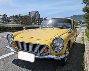 【希少車】実走行8千キロ台！昭和40年式　ホンダ Ｓ600クーペ☆メッキ部分磨き☆ウェザーストリップなど交換済☆エンジンオーバーホール済