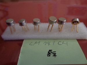 LM741CH（2個で１セット）　集積回路　半導体