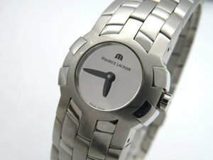 1円◆稼働◆ モーリスラクロア AE47999 ミラー クオーツ レディース 腕時計 N19506