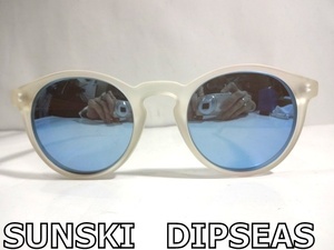 X4D081■本物■ サンスキー SUNSKI ディプシー DIPSEAS UVカット 偏光レンズ マットクリア サングラス メガネ 眼鏡 メガネフレーム