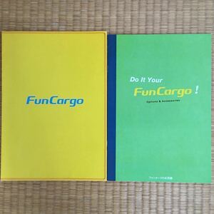 オプション & アクセサリー カタログ トヨタ ファンカーゴ Fun Cargo 2000年6月発行 16P / 紙製フォルダ付 / ファンカーゴの応用編