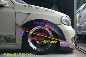 ESB/イーエスビー（CLS)【汎用オーバーフェンダー(左右セット）】Mサイズ