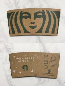 【Starbucks】スターバックス スリーブ ”Wishing you coffee & Joy” 新品未使用