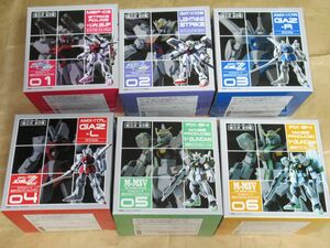 □ガンダムシリーズ 組立式ガンダムバリエーションフィギュア 全6種 ストライクルージュ ライトニングストライク 量産型νガンダム など