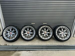 AIMGAIN エイムゲイン G2M ホイール　4本セット 114.3 19インチ 検）RAYS SSR BBS work 中古 社外品 純正品 5穴