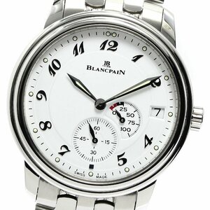 ブランパン Blancpain 1106 ニュークラシック パワーリザーブ 自動巻き メンズ 美品 _775515