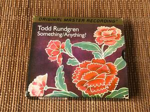 Todd Rundgren Something/Anything? 24k GOLD ゴールドCD 2枚組 mfsl mobile fidelity モービル・フィデリティ トッド・ラングレン UTOPIA