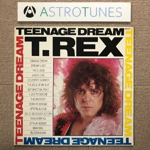 美盤 激レア T・レックス T.REX 1987年 LPレコード ティーネイジ・ドリーム Teenage Dream 英国盤Marc Bolan Telegram Sam The Slider