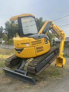 コマツ　KOMATSU ユンボ　5トンクラス★　ＰＣ58ＵＵ－３　ゴムパッド新品　★マルチ　倍速付き　下取り可能