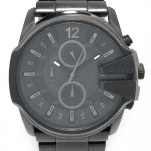 DIESEL(ディーゼル) 腕時計 - DZ-4180 メンズ クロノグラフ 黒
