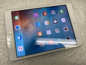 JM873 au iPad mini 第1世代 Wi-Fi+Cellular A1455 ホワイト 16GB 判定○ ジャンク ロックOFF