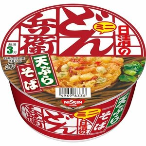 【日清食品】　どん兵衛　きつねそばミニ（西）　１ケース　１２入り