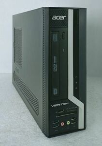 格安 快適メモリ スリム型デスクトップPC Acer Veriton VX4620G (4コア Core i5-3330 3.0GHz/8GB/500GB/DVDマルチ/Windows10 Pro)[656808-]