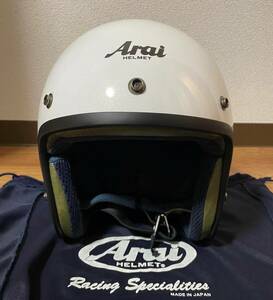 美品　アライ　arai クラッシック　DC　パールホワイト