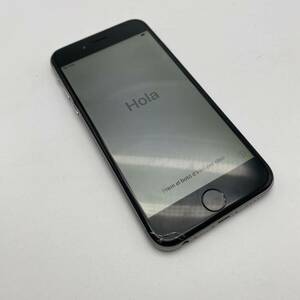 【1円〜】Apple アップル iPhone 6/アイフォン6 シルバー A1586 スマートフォン スマホ