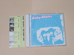 POWERPOP：BABY SHAKES / THE FIRST ONE(美品,国内盤,NIKKI CORVETTE,CANDY GIRL,DAZES,CARBONAS,BEAT BEAT BEAT,1st＋2ndシングル収録！）