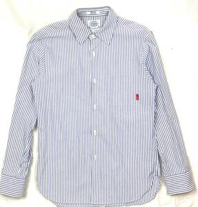 WTAPS(ダブルタップス) PLAIN L/S 02 SHIRT COTTON STRIPE THOMAS MASON(トーマスメイソン) (S)です。