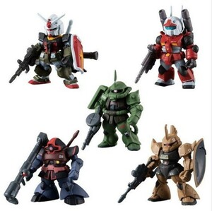 FW GUNDAM CONVERGE : CORE 機動戦士ガンダム REAL TYPE 5体セット プレミアムバンダイ限定 ガンダム コンバージ : コア 品目 : 2504015