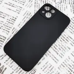 iPhone 14 シリコンケース (02) ブラック