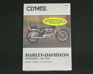 CLYMER ハーレー サービスマニュアル 1959-1985 XL ショベル アイアン スポーツスター XLH XLCH ハーレーダビッドソン 整備書 修理 英語版