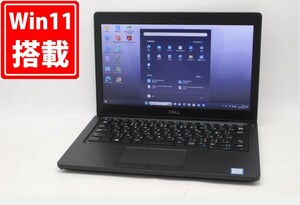 良品 12.5インチ DELL Latitude 5290 Windows11 八世代 i7-8650U 8GB 256GB-SSD カメラ 無線 Office付 中古パソコンWin11 税無 管:1656m