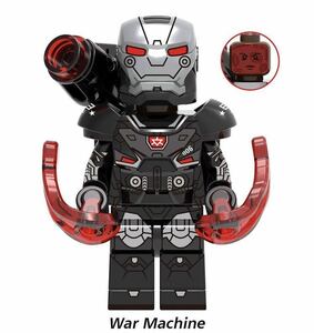 1体 マーベル ウォー・マシーン アベンジャーズ　ミニフィグ LEGO 互換 ミニフィギュア sd