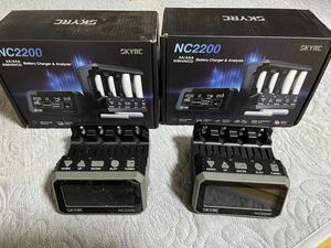 ミニ四駆★skyrc NC2200★ 2台セット　美品　タミヤ　充電器　放電器　保護シート付き　ミニ四駆引退