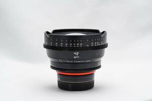 Rokinon XEEN (シーン) 14mm T3.1 キヤノンEFマウント SAMYANG サムヤン CANON EF シネレンズ 1