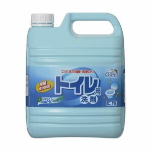 【新品】ミツエイ スマイルチョイス トイレ用洗剤業務用 4L 1セット（3本）