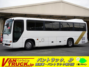 平成20年 日野 メルファ スーパーデラックス 観光バス 35人乗 自動ドア トランク2箇所 ガイド席 ルームラック