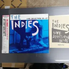 「THE INDIES LIVE SELECTION 86 to 87」レコード