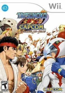 海外限定版 海外版 Wii タツノコ VS. CAPCOM Tatsunoko vs. Capcom Ultimate All Stars