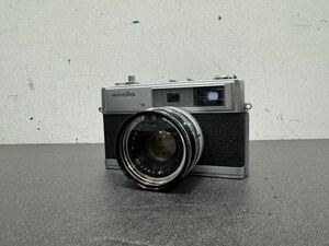 △minolta HI-MATIC 7s ミノルタ フィルムカメラ レンジファインダー レンズ ROKKOR-PF 1:1.8 f=45mm(KS5-68)