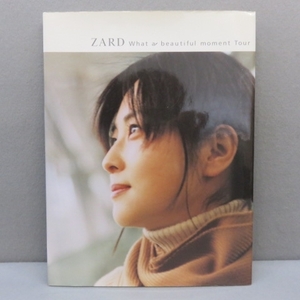 U1218★ZARD What a beautiful moment Tour パンフレット 2004年★A