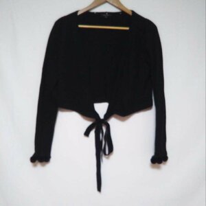 TOCCA XS トッカ カーディガン 長袖 Cardigan 黒 / ブラック / 10006225