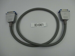 ID:065 未使用　長期保管品　第一電子工業製コネクタ　57Fシリーズコネクタ付ケーブル 24pin 全長1.0m