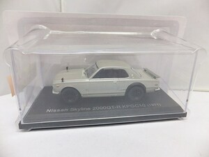 未開封 アシェット 1/43 ミニカー 国産名車コレクション vol.2 日産 スカイライン 2000GT-R KPGC10 / 同シリーズ多数出品中 同梱歓迎