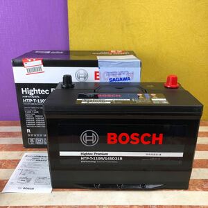 新品未使用 BOSCH ボッシュ ハイテックプレミアム T-110R 145D31R 872cca パルス放充電施行 廃棄カーバッテリー無料回収 ランクル70