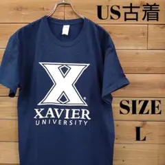 XAVIER UNIVERSITY ザビエル大学 プリントTシャツ US古着