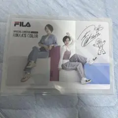 FILA シュープラザ 東京靴流通センター  伊藤六花 クリアファイル