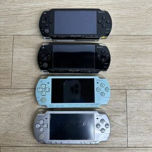 SONY PSP 本体 4台まとめ売り PSP-2000×3台/PSP-1000×1台 ジャンク【管2909V】