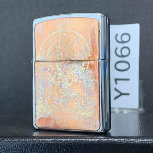 美商品 ZIPPO gaea ガネーシャ ヒンドゥー教 象頭 インド 現世利益 銅板 開運 ジッポー オイルライター Y1066