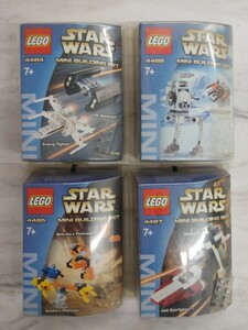 超レアレゴ 未組立 未開封 LEGO 4484・4485・4486・4487 セット スターウォーズ STARWARS 廃番品 送料無料