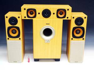 ●(KC) 音出し確認済み TEAC LSR-100 ティアック ホームシアタースピーカーシステム 5.1CH SPEAKER SYSTEM オーディオ サラウンド