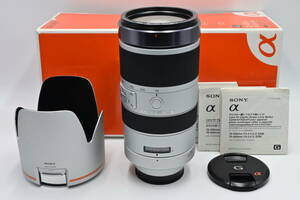 ★美品★　ソニー SONY ズームレンズ(70-400mm F4-5.6 G SSM) SAL70400G