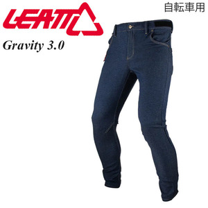 Leatt リアット パンツ マウンテンバイク/自転車用 MTB Gravity 3.0 デニム/32 ジーンズ