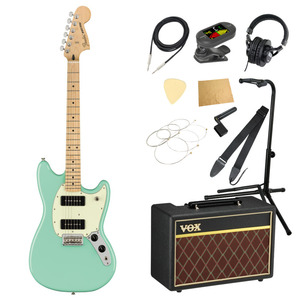 Fender Player Mustang 90 MN SFMG エレキギター VOXアンプ付き 入門11点 初心者セット