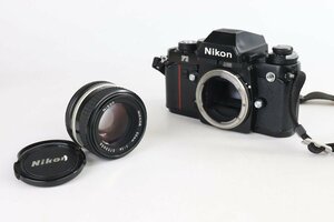 Nikon ニコン F3 後期 フィルム一眼レフカメラ + Nikkor ニッコール 50mm F1.4 Ais【難あり品】★F