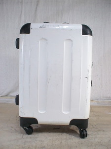 4993　Advance　白×ピンク　スーツケース　キャリケース　旅行用　ビジネストラベルバック
